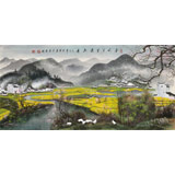 【已售】周佑林 四尺《春風(fēng)十里漫幽香》微信（詢價）價優(yōu)