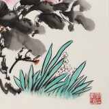 【已售】王偉寧《國色富貴》 青年書畫才俊 河南美協(xié)會員