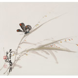 黃云鴻 三尺斗方《彩蝶》