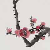 黃云鴻 三尺斗方《凌寒一枝春》