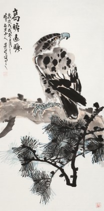 【已售】梁景欣 三尺《高瞻遠(yuǎn)矚》 學(xué)院派畫家