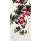 黃藝三尺風(fēng)水吉利國(guó)畫《碩果累累》