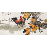 【已售】向士平 四尺《事事如意》 三峽大學(xué)藝術(shù)學(xué)院教授