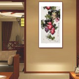 黃藝三尺風(fēng)水吉利國畫《碩果累累》