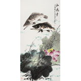 【已售】梁景欣 三尺《和為貴》 學(xué)院派畫家