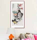 【已售】梁景欣 三尺《歲朝清供》 學(xué)院派畫家