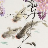 梁景欣 三尺《紫氣東來》 學(xué)院派畫家