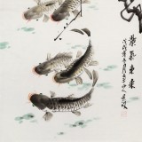 梁景欣 三尺《紫氣東來》 學(xué)院派畫家