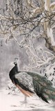 【已售】陳薪名《清寒》代表作精品 第六屆全國花鳥畫展金獎獲得者 已裱軸 出版物原作