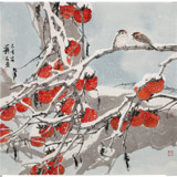 【已售】陳薪名《事事如意》吉祥水墨 第六屆全國(guó)花鳥畫展金獎(jiǎng)獲得者