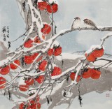 【已售】陳薪名《事事如意》吉祥水墨 第六屆全國(guó)花鳥(niǎo)畫(huà)展金獎(jiǎng)獲得者