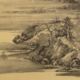 【已售】葛化帥 三尺仿古山水 《湖上春來似畫圖》 千竹書院成員