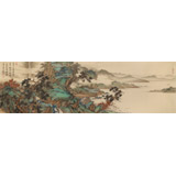 吳顯剛 六尺《松亭高逸》 貴州七星關(guān)美協(xié)主席