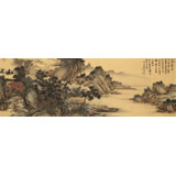 貴州七星關(guān)美協(xié)主席 吳顯剛 小六尺《竹亭松風(fēng)圖》