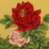 【已售】凌雪 四尺斗方《花開富貴》 北京美協(xié)會員