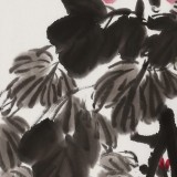 庾超然 四尺三開《大富貴》 黃鶴樓書畫院院長