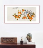 【已售】凌雪 四尺《事事如意》 北京美協(xié)會(huì)員