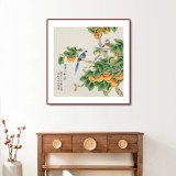 【已售】凌雪 四尺斗方《事事如意》 北京美協(xié)會員