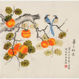 【已售】凌雪 四尺斗方《事事如意》 北京美協(xié)會員