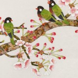 【已售】凌雪 四尺斗方《春花爛漫》 北京美協(xié)會員