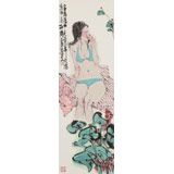 王其志 《荷風(fēng)》  中美協(xié)會(huì)員 江蘇贛榆美協(xié)副主席