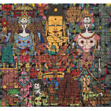 原中文聯(lián)編輯部主任 閻世宏 六尺斗方《佛光》（詢價(jià)）