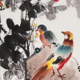 【已售】王寶欽 三尺《錦繡前程》當(dāng)代花鳥牡丹畫名家（詢價）