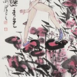 王其志 《碧荷生幽泉》  中美協(xié)會(huì)員 江蘇贛榆美協(xié)副主席