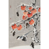 陳薪名《喜柿多》 中美協(xié)會(huì)員 第六屆全國(guó)花鳥(niǎo)畫(huà)展金獎(jiǎng)獲得者