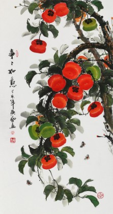 【已售】黃藝 三尺《事事如意》