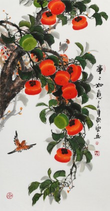 【已售】黃藝 三尺《事事如意》