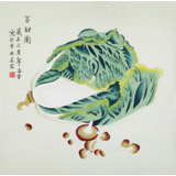 凌雪 四尺斗方《百財(cái)圖》 北京美協(xié)會(huì)員