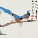 【已售】凌雪 四尺斗方《事事如意》 北京美協(xié)會員