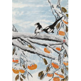 何一鳴 四尺三開《喜事多多》