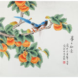 【已售】凌雪 四尺斗方《事事如意》 北京美協(xié)會員