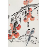 【已售】陳薪名《事事如意》中美協(xié)會員 第六屆全國花鳥畫展金獎獲得者