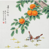 【已售】凌雪 四尺斗方《事事如意》 北京美協(xié)會員