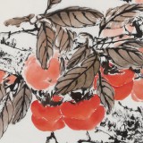 【已售】陳薪名《事事如意》 第六屆全國(guó)花鳥畫展金獎(jiǎng)獲得者