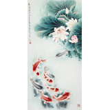 南海禪寺 妙林居士 四尺《和風(fēng)送九如》