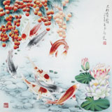 【已售】南海禪寺 妙林居士 四尺斗方《大利有余》