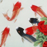 【已售】凌雪 四尺斗方《富貴有余》 北京美協(xié)會員