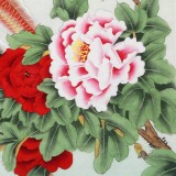 【已售】凌雪 四尺斗方《富貴有余》 北京美協(xié)會員