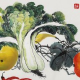 黃藝 三尺《迎福納百財》