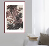 鄒友蒸 《雀趣》 已故山野派繪畫(huà)大家