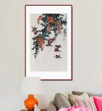 鄒友蒸 《無限春暉》1993年作 已故山野派繪畫大家