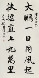 何文亞 四尺《大鵬一日同風(fēng)起》 首師大美術(shù)學(xué)碩士 師從歐陽(yáng)中石