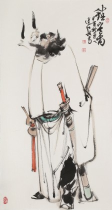 【已售】連紅武 三尺《鎮(zhèn)宅圖》 徐悲鴻畫(huà)院華北分院副院長(zhǎng)