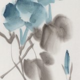 庾超然 四尺三開《大吉大利》 黃鶴樓書畫院院長