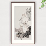 連紅武 三尺《問道圖》 徐悲鴻畫院華北分院副院長