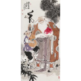 連紅武 三尺《福如東?！?徐悲鴻畫院華北分院副院長(zhǎng)